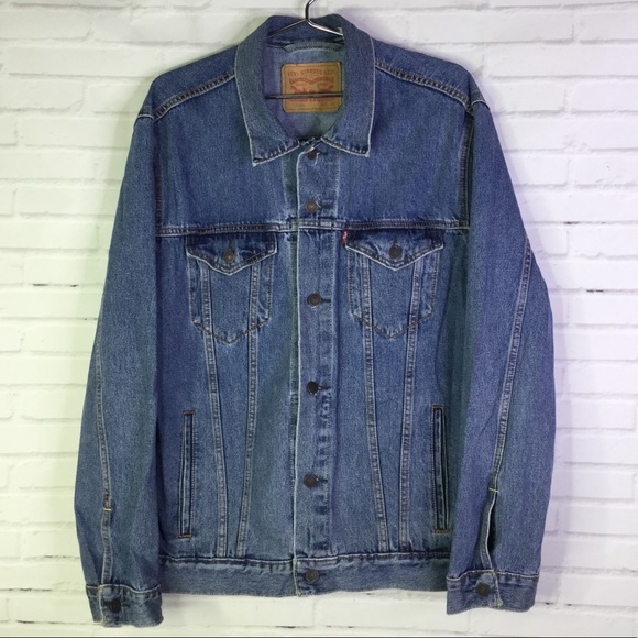 Levi's Men's XL Classic Denim Jean Trucker Jacket